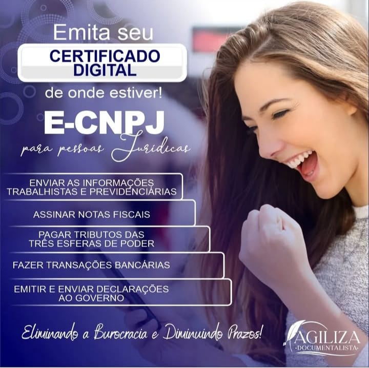Certificado Digital E-CNPJ para Empresas